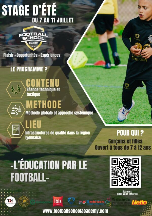 Stage Été | De U7 à U12